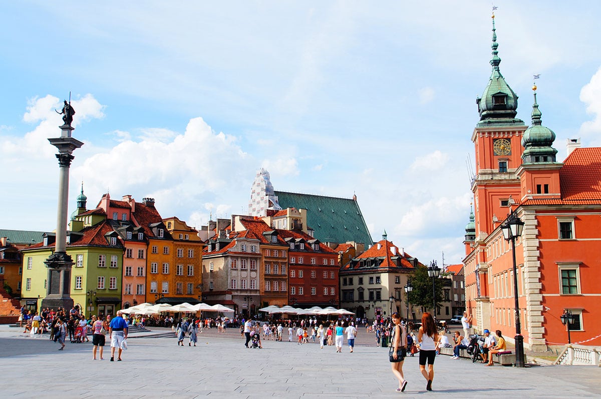 ワルシャワ王宮前広場