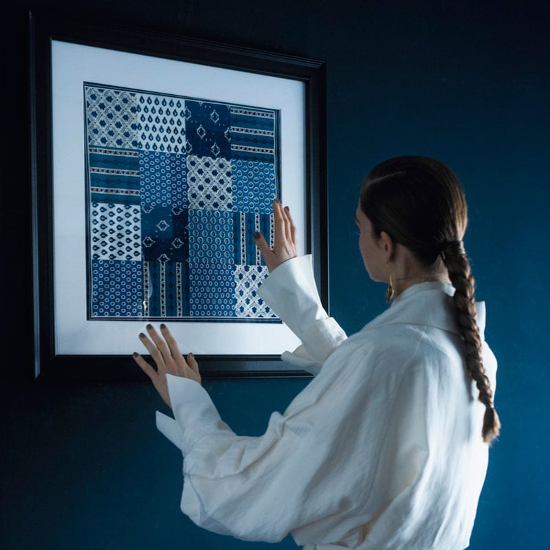 自然の息吹を感じる柄