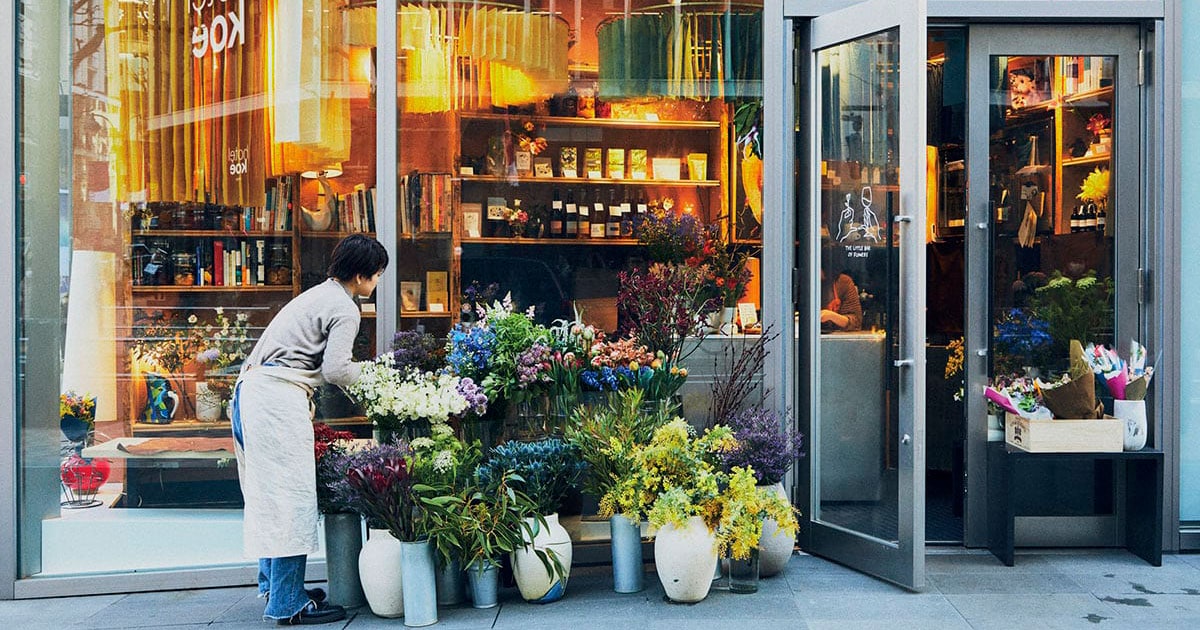 渋谷PARCOの片隅に広がる花屋なレストラン GINZAの花通信vol.1