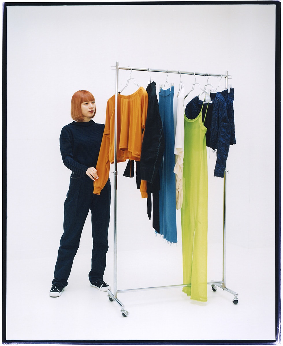 とんだ林蘭さんのスタイリング