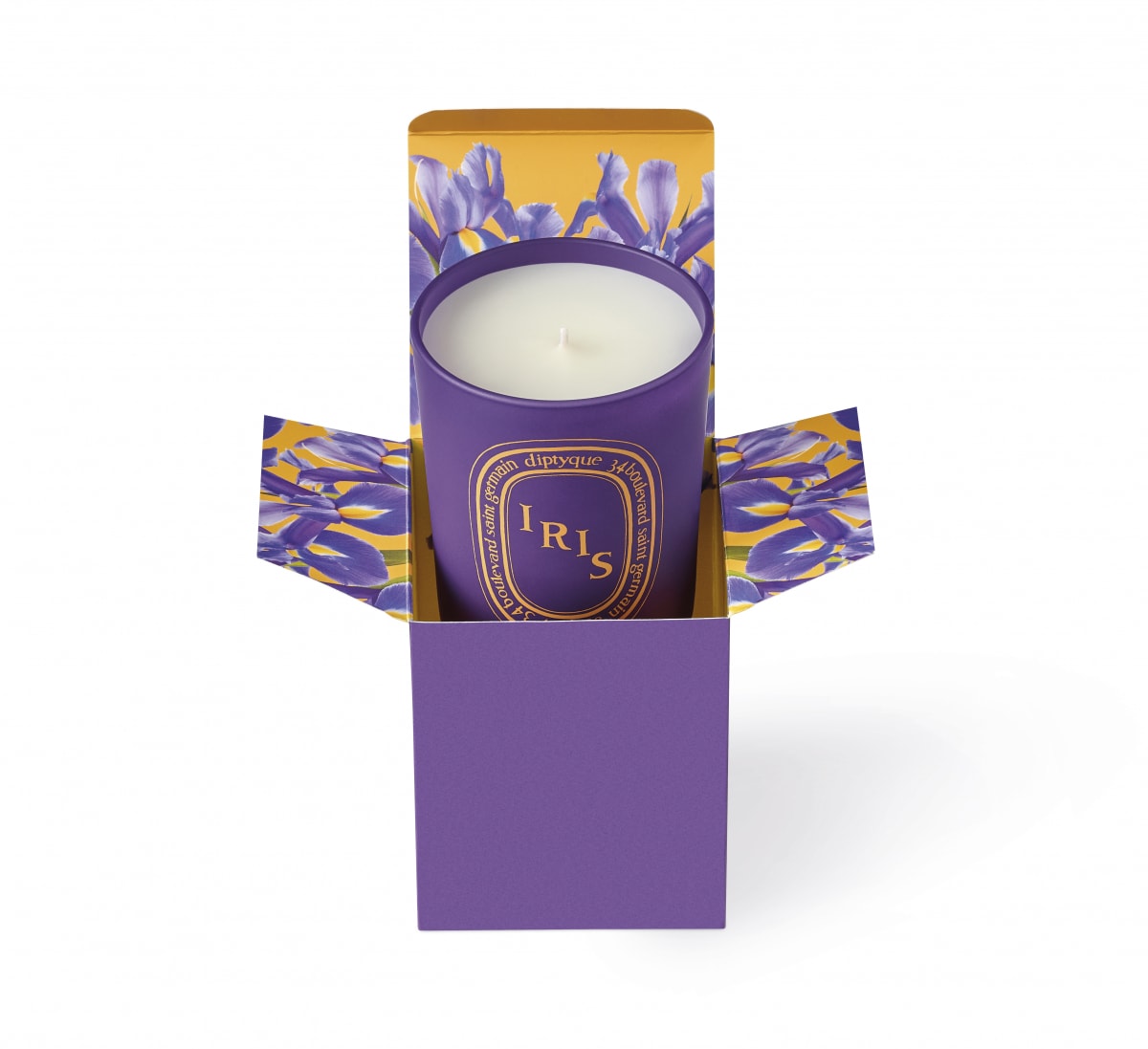 Diptyque キャンドル VIOLETTE 190g + キャンドルカバー Diptyque キャンドル VIOLETTE 190g + キャンドルカバー
