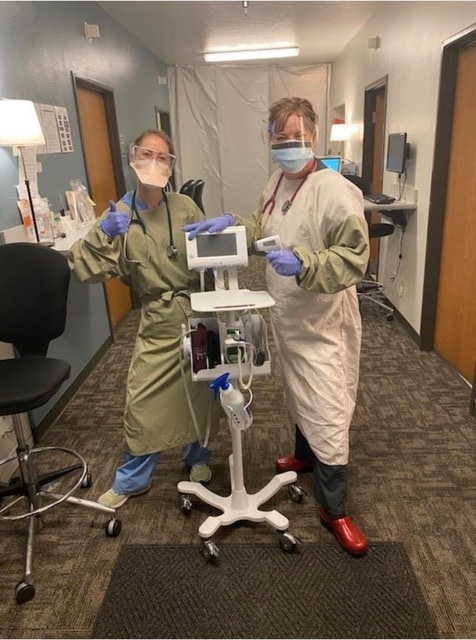 防護服が寄贈された医療施設〈Family Medicine Residency of Idaho〉