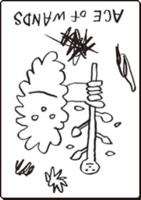 タロット ワンドエース