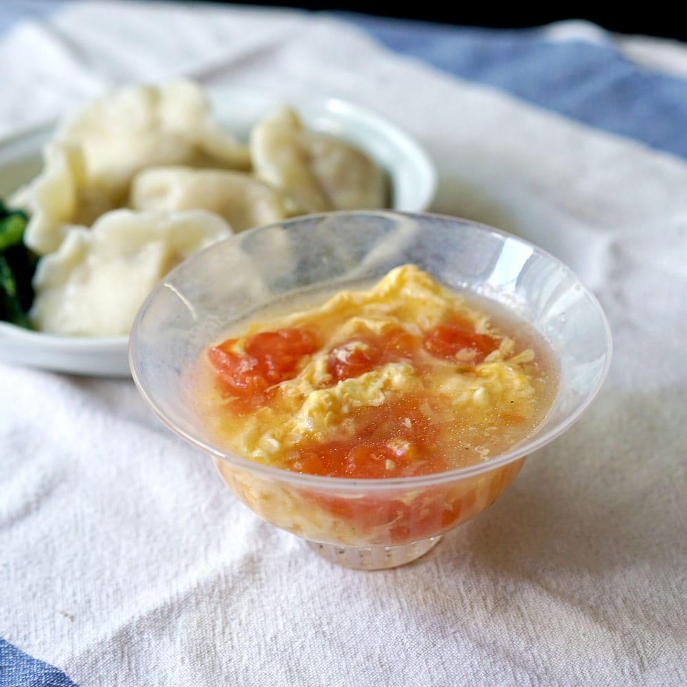 5分めし　トマト　元気　生姜　スープ