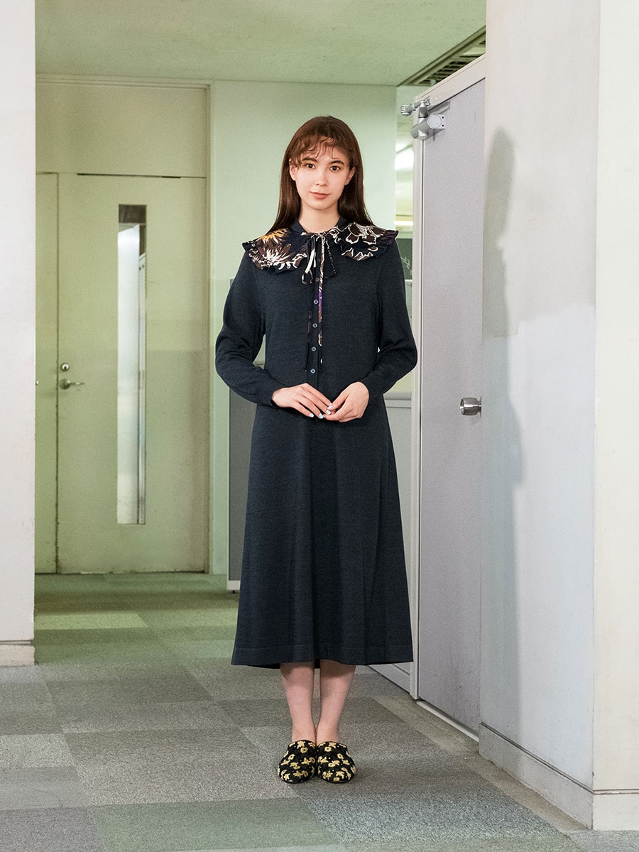 GINZA女子の1ヶ月着まわし｜廊下に落ちていたキーホルダー