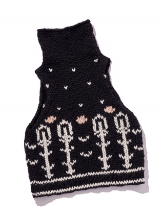 ロンシャンのニットベスト