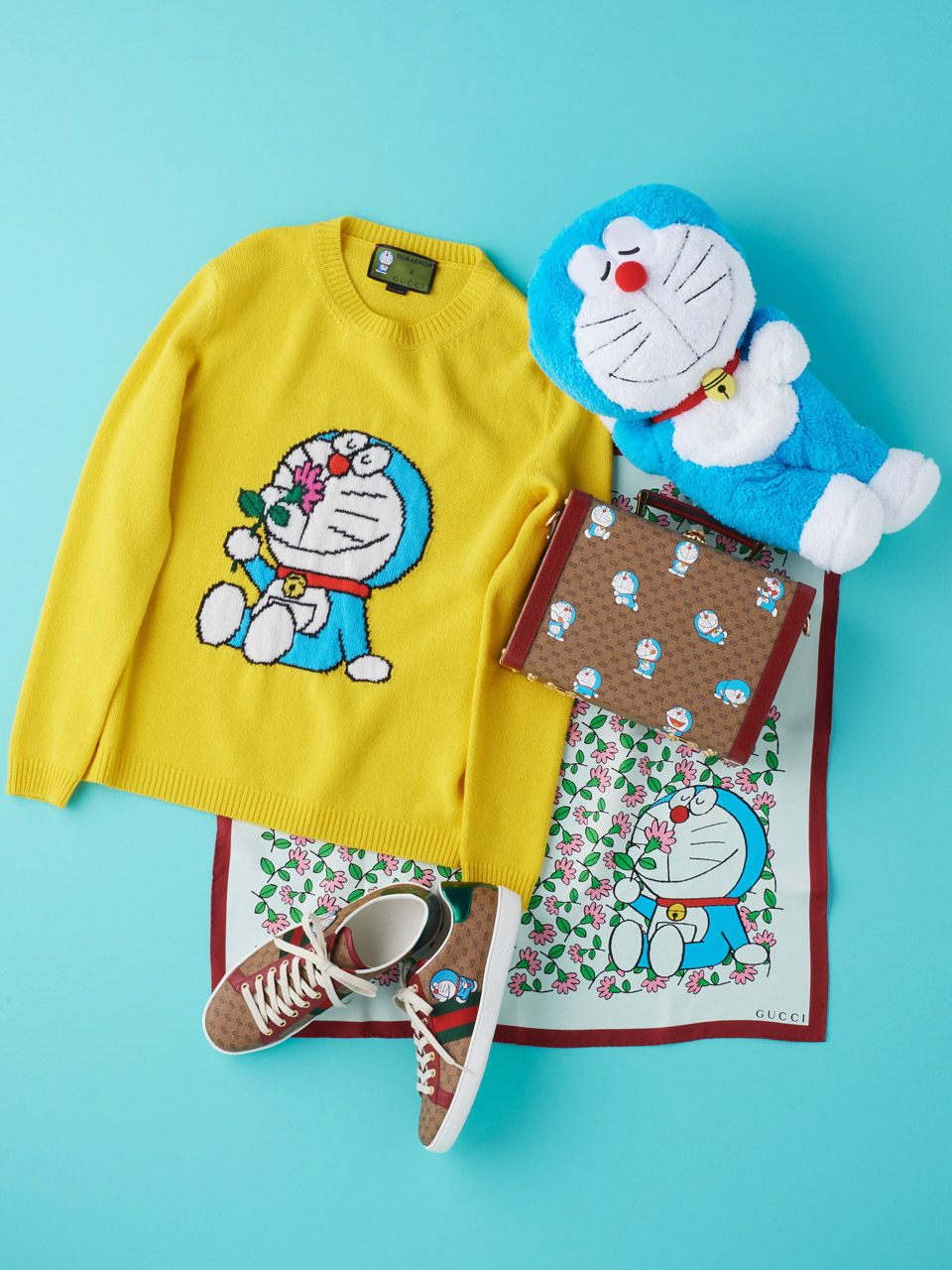 【hirohumi M様】未使用✨希少 限定品 グッチ ×ドラえもん コラボ グッチ〉と『ドラえもん』がコラボレート！ エピローグ コレクション