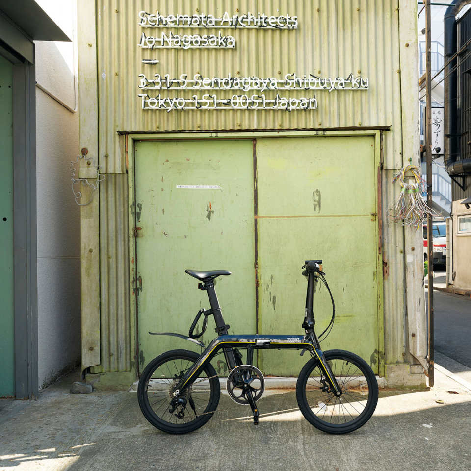 建築家・長坂 常のマイパートナーは“折り畳み自転車”｜長く一緒に 