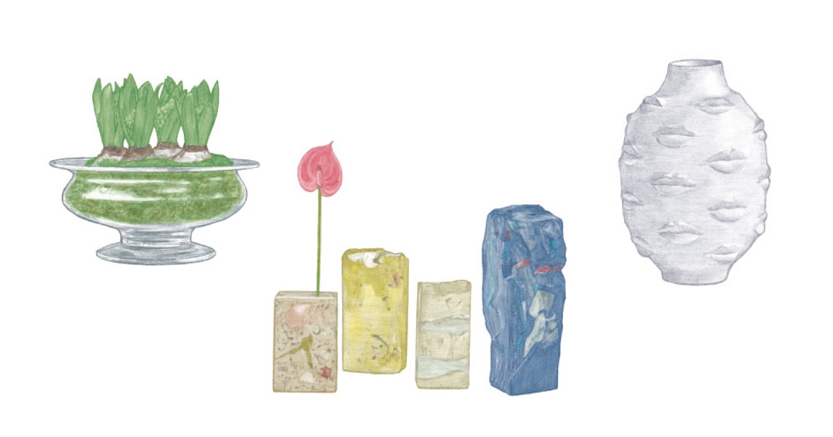 SALE !!!□artecnica フラワーベースカバー Thinking of You