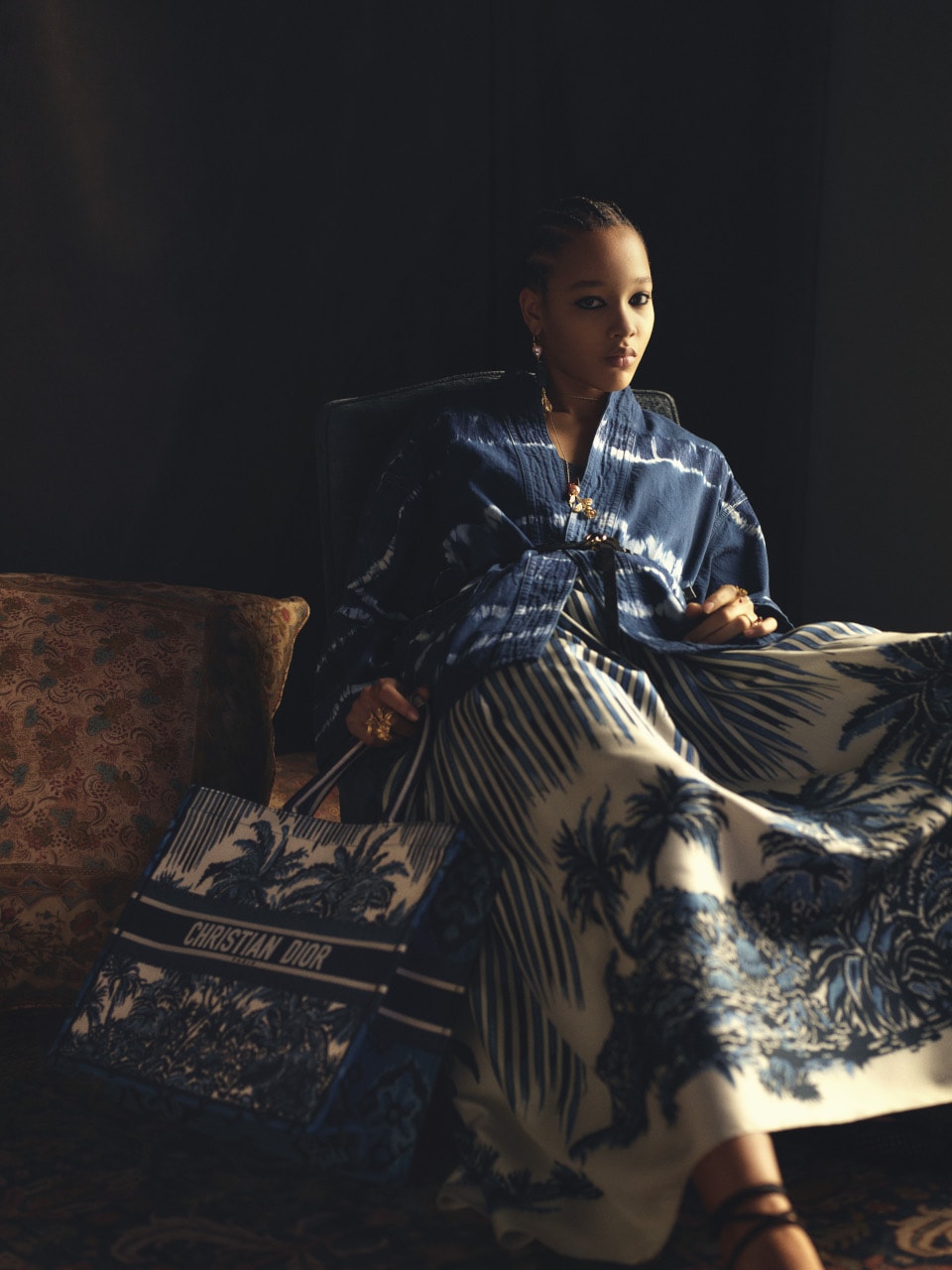 ディオール〉のポップアップが「伊勢丹新宿店」で開催。ヤシの木柄の