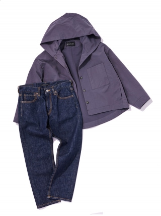 ミズイロインドのジャケットとパンツ