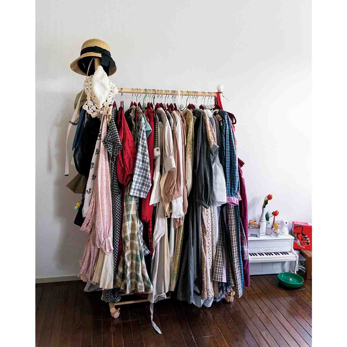 花びら　ワンピース　カネコアヤノ モヤデカ花ワンピ | AS KNOW AS オンラインショップ