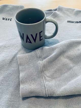 WAVE マグカップ、スウェットシャツ