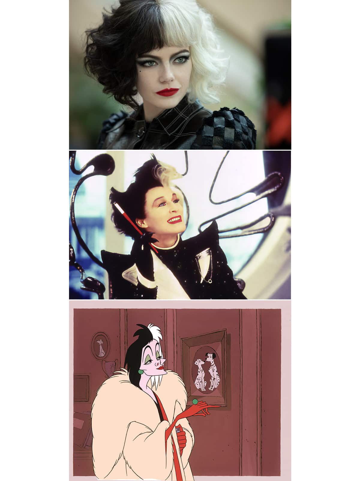 希少 Disney ディズニー トレジャー クルエラ・ド・ヴィル セル画