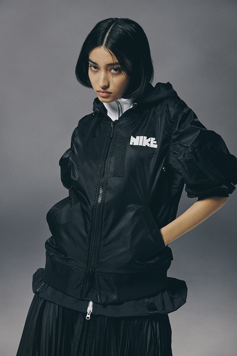 NIKE sacai ボンバージャケット-