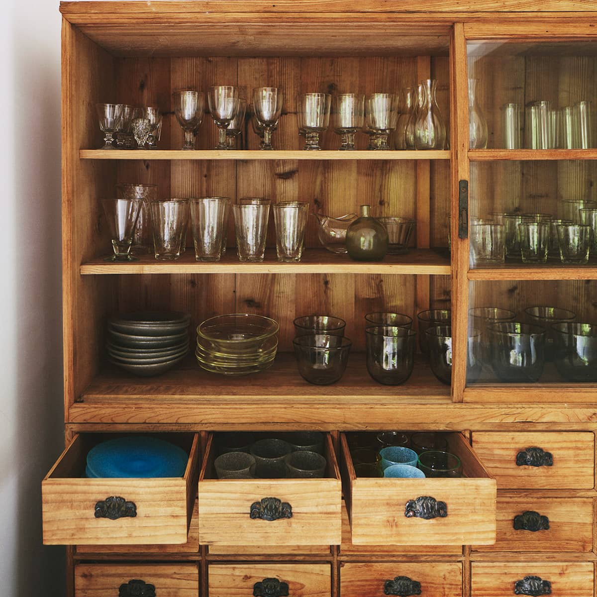 横山秀樹　ガラス　モールグラス　2点セット　　細川亜衣 横山秀樹 ガラス モールグラス 2点セット 細川亜衣 横山秀樹 小谷眞三