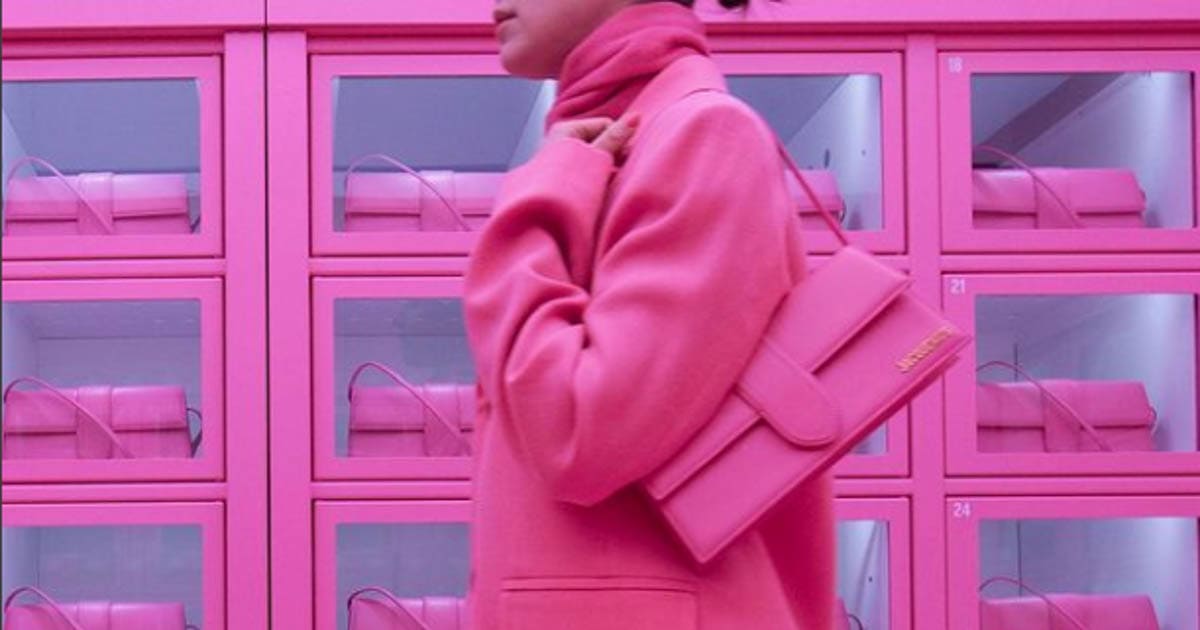 超美品‼️クリーニング済‼️JACQUEMUSジャックムス　ピンク　ロングコート JACQUEMUS LE CHIQUITO MOYEN バッグ｜トゥモローランド 公式通販