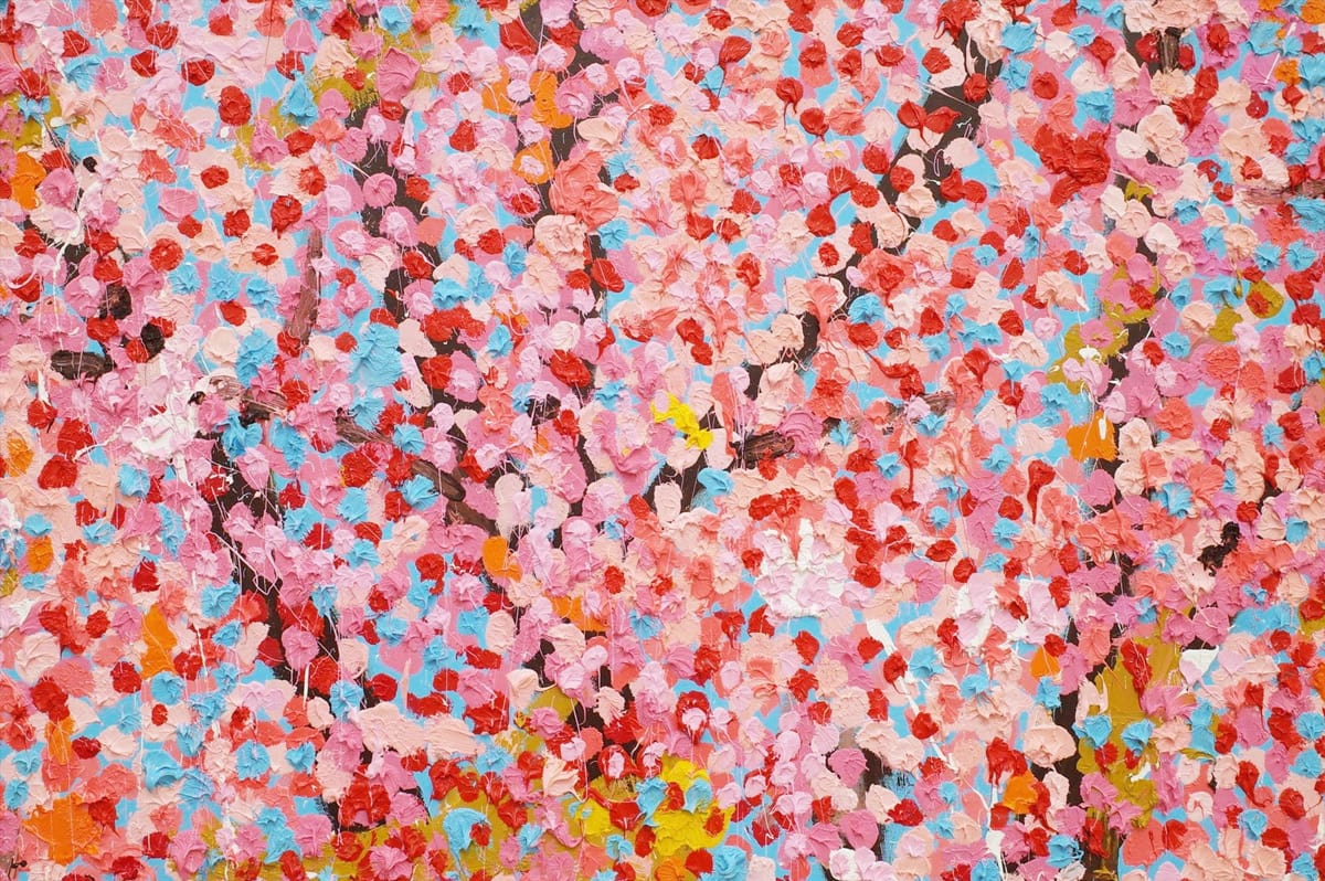 満開の桜咲く展示室で、アートなお花見を。 「ダミアン・ハースト 桜」＠国立新美術館 | 【GINZA】東京発信の最新ファッション＆カルチャー情報