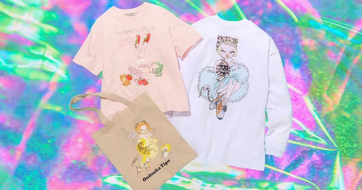 オニツカタイガー〉がfoxy illustrationsとのスペシャルコレクションを