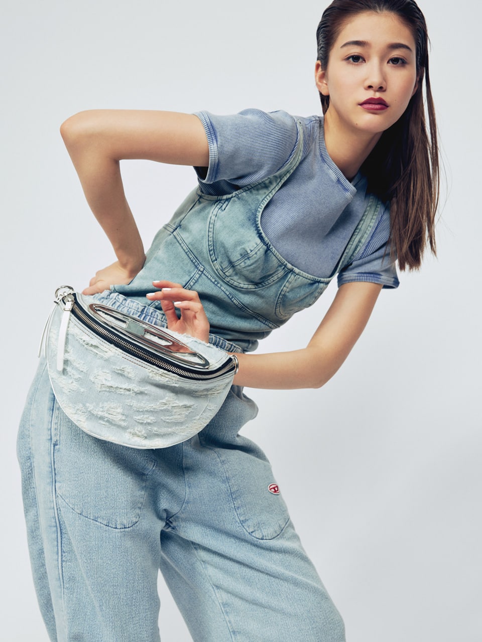 生見愛瑠が着る、次世代のサスティナブルデニム〈DIESEL LIBRARY〉Vol