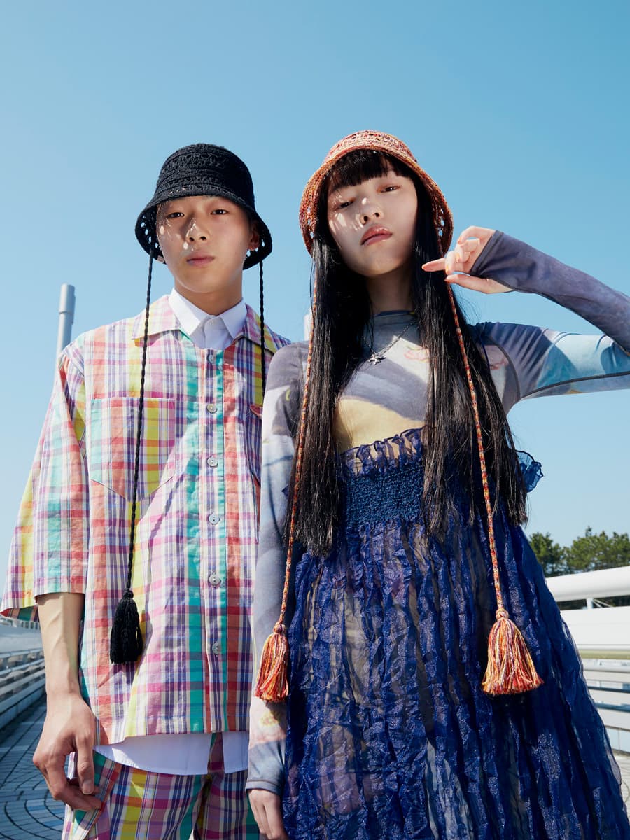 Saori Hara ♡volvik 帽子 スタイルが広がる”帽子”という選択。〈オーバーライド〉で