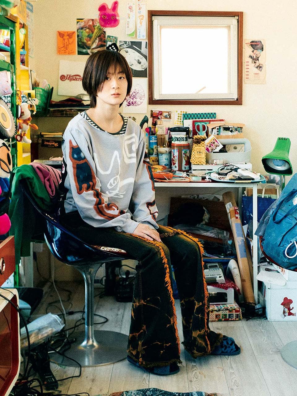 実家に住むひと。モデル、アーティスト酒井いぶきさん | 【GINZA】東京