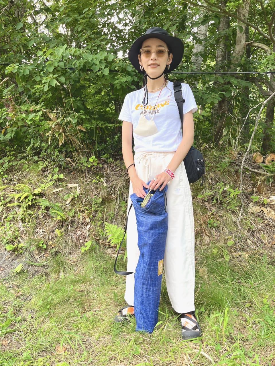 フジロック・フェスティバルでスタイルハント！ vol.2 潔くオールホワイト