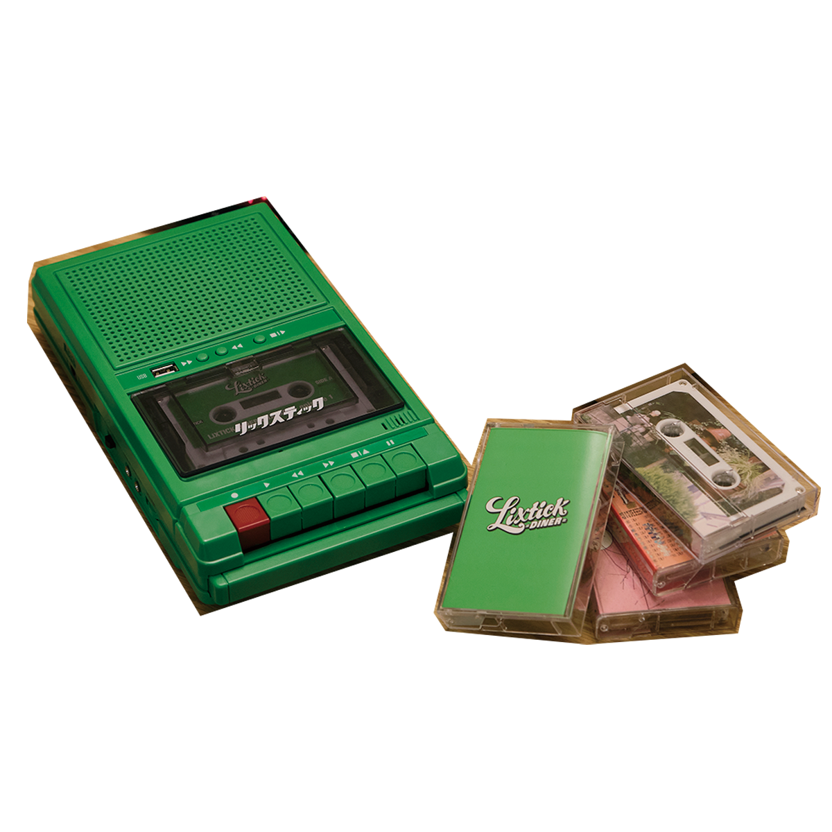 LIXTICK PORTABLE CASSETTE PLAYER & MURO