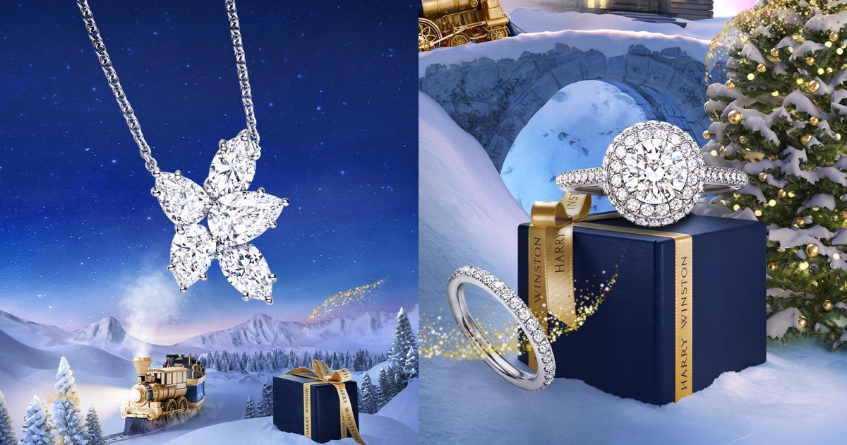ハリー・ウィンストン〉煌めく冬の汽車の旅 | 【GINZA】東京発信の最新
