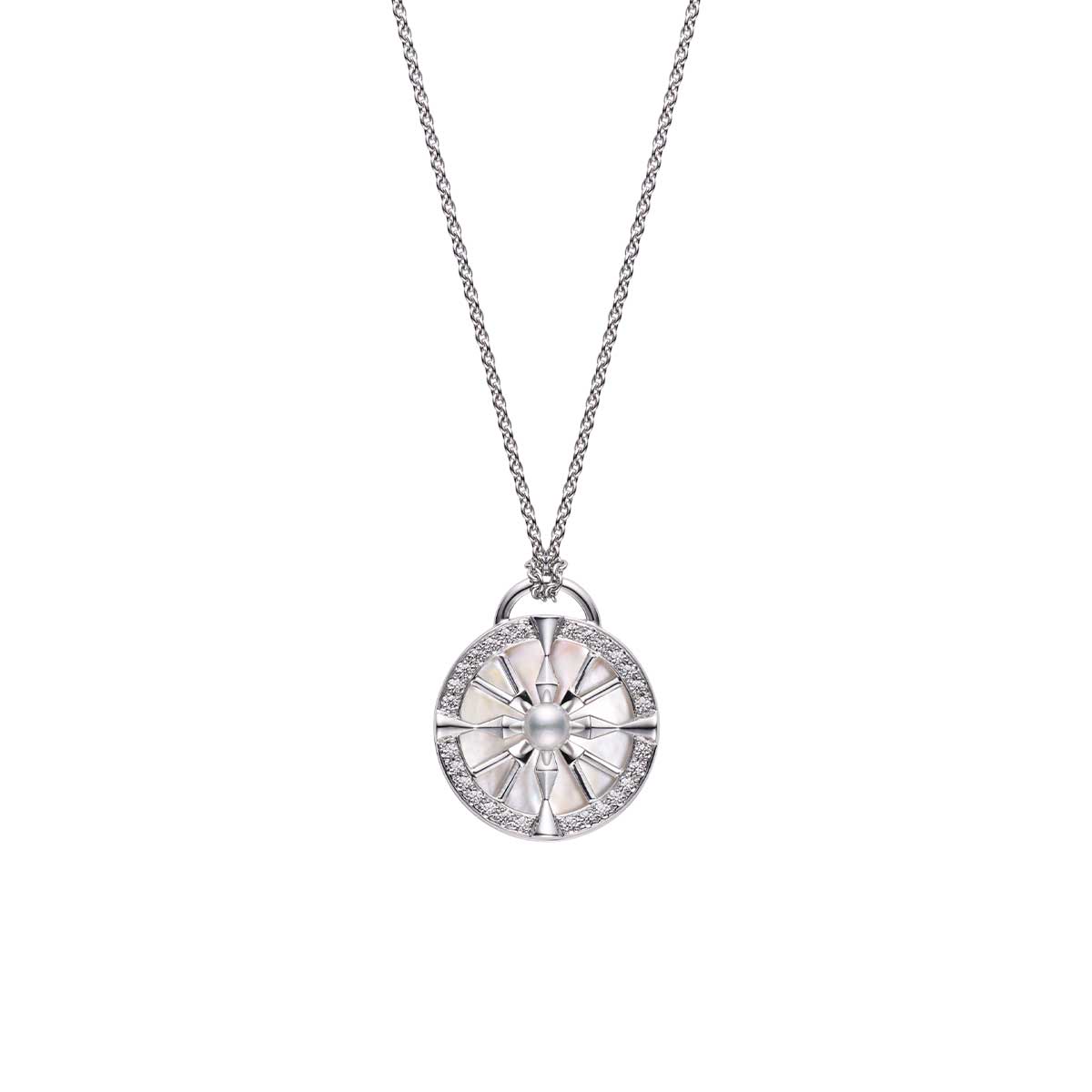 楽天市場】【中古】未使用品 ミキモト MIKIMOTO K18 0.09ct ホワイト 