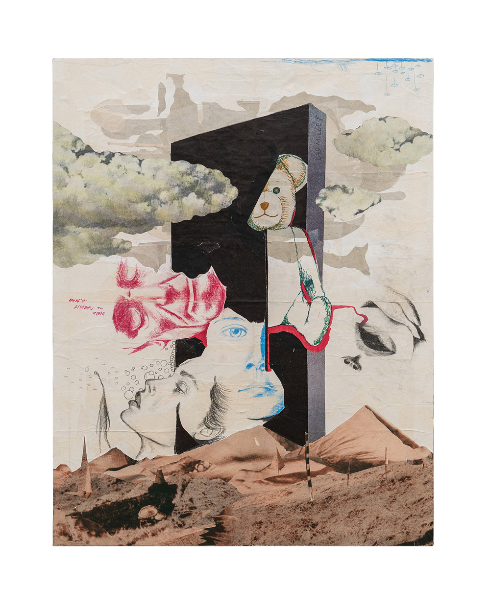 アンダーカバーundercoverシルクスクリーンキャンバス　8号サイズ アンダーカバーundercoverシルクスクリーンキャンバス8号サイズ