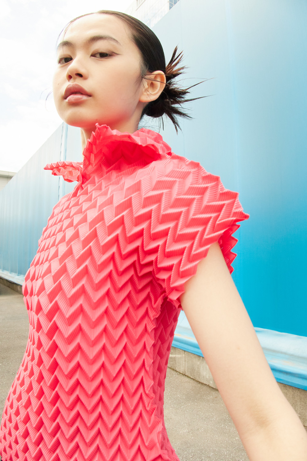 中古】ミー イッセイミヤケ me ISSEY MIYAKE 2022年春夏 プリ―ツ
