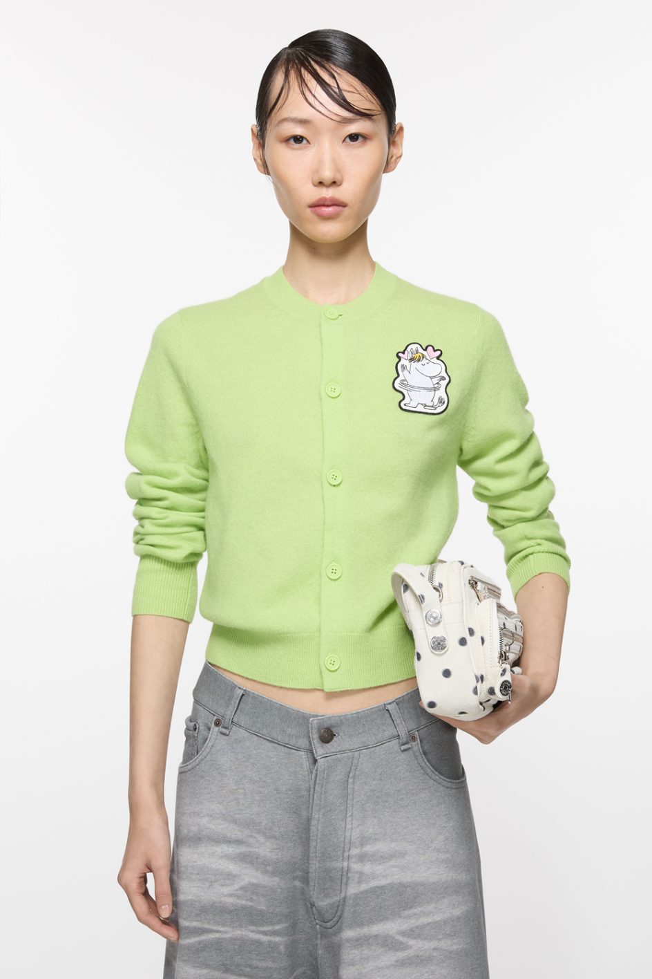 Acne Studios - Wool beanie Acne Studios x Moomin - Bubble Pink