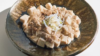 遅めのごはんでもOK！あっさり肉おかず「白麻婆豆腐」