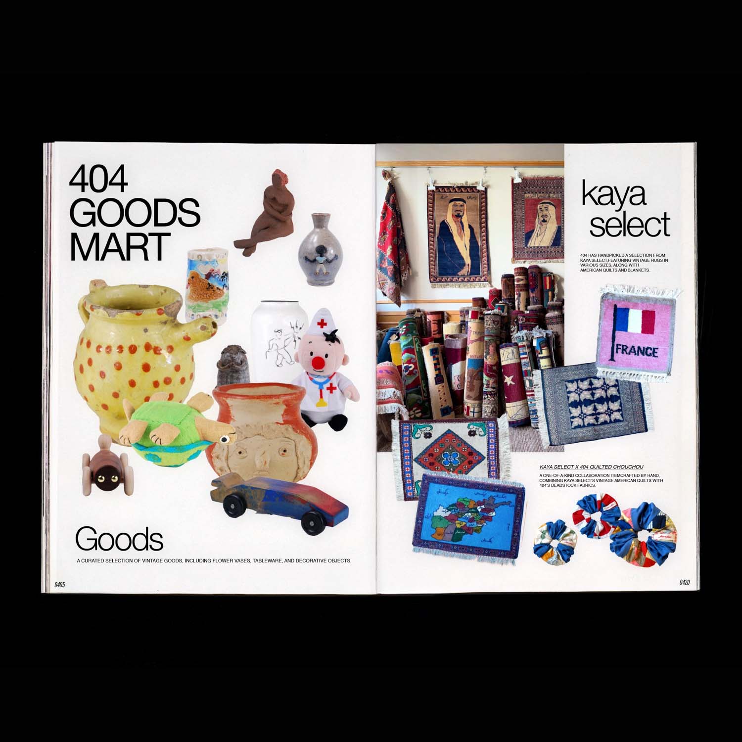 ヴィンテージラグ＆ユーモラスな雑貨が集結！「404 GOODS MART」が開催 