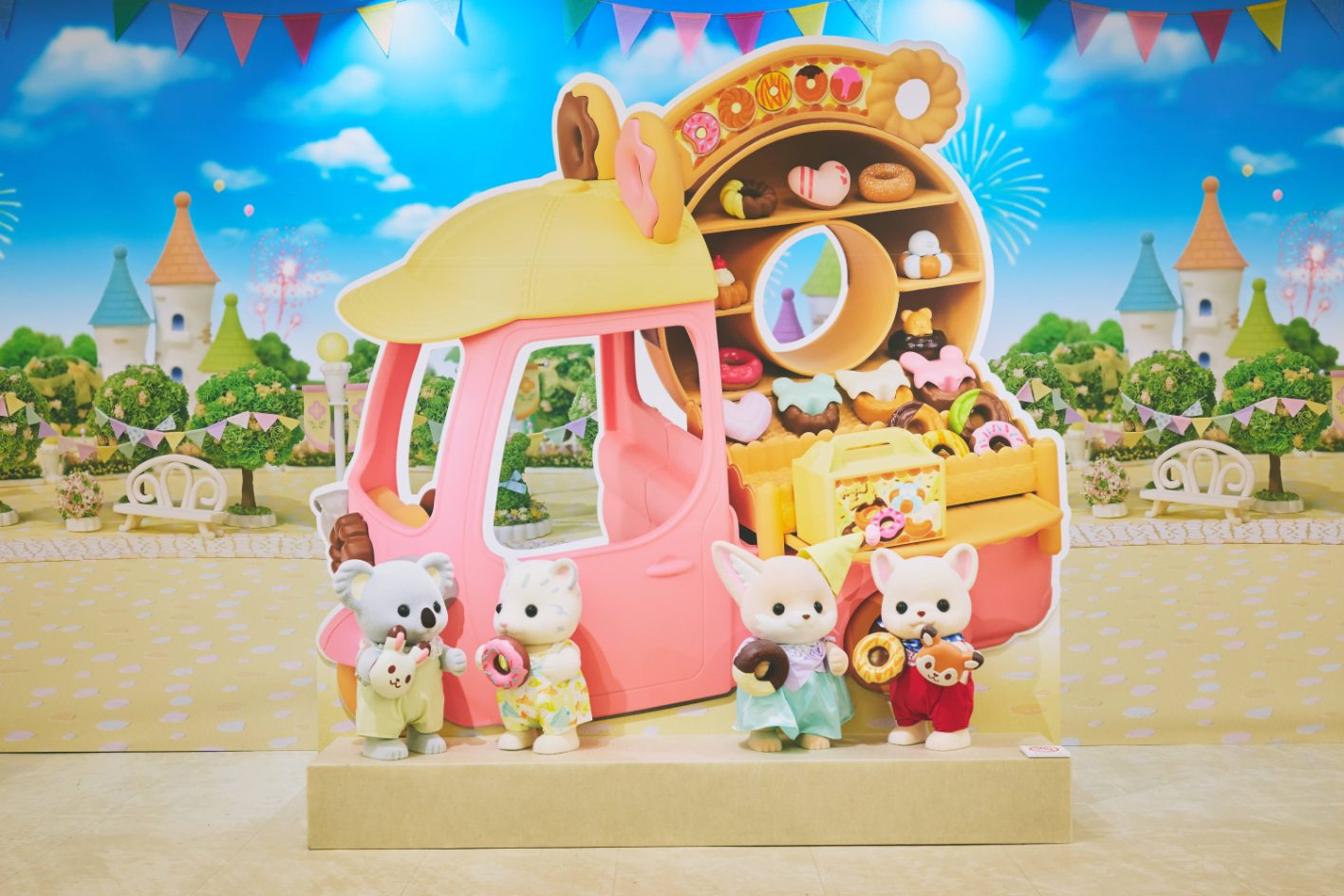 Hamburger wagon Sylvanian Families Epoch Calico Critters MI