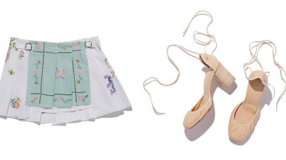 〈ルメール〉の大人なバレエシューズ、同じものは二つとない〈ヘア…