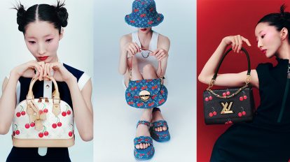 飯島望未 in〈Louis Vuitton〉×〈Murakami Collection〉