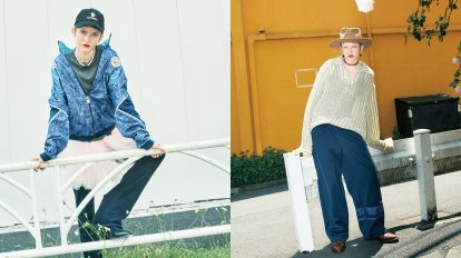 旬のスポーツテイストは、古着のジャージーで取り入れよう