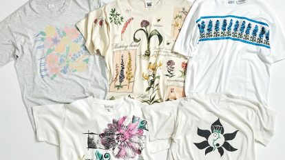 古着Tシャツ5選：ラブ＆ピースな花柄編