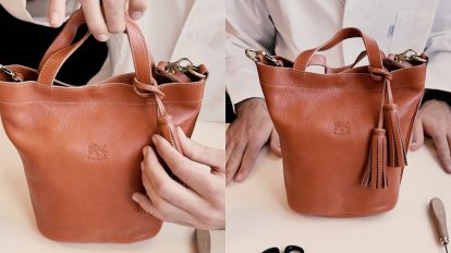 革職人の技が光る！〈IL BISONTE〉の国内初開催イベントへ