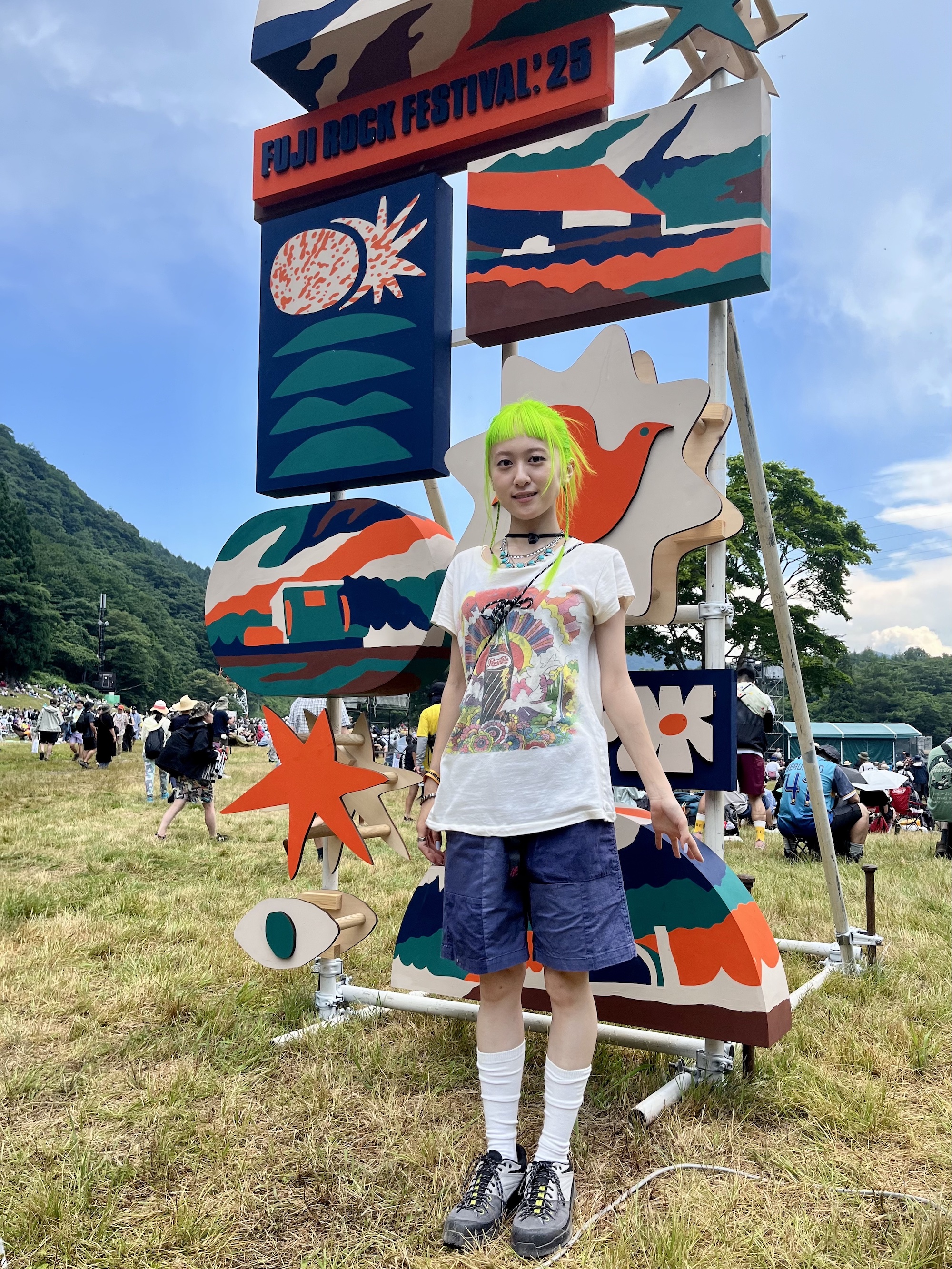 超レア! Bjork ヒッピー フジロック　夏フェス　ストリート スナップ 超レア! Bjork ヒッピー フジロック 夏フェス ストリート