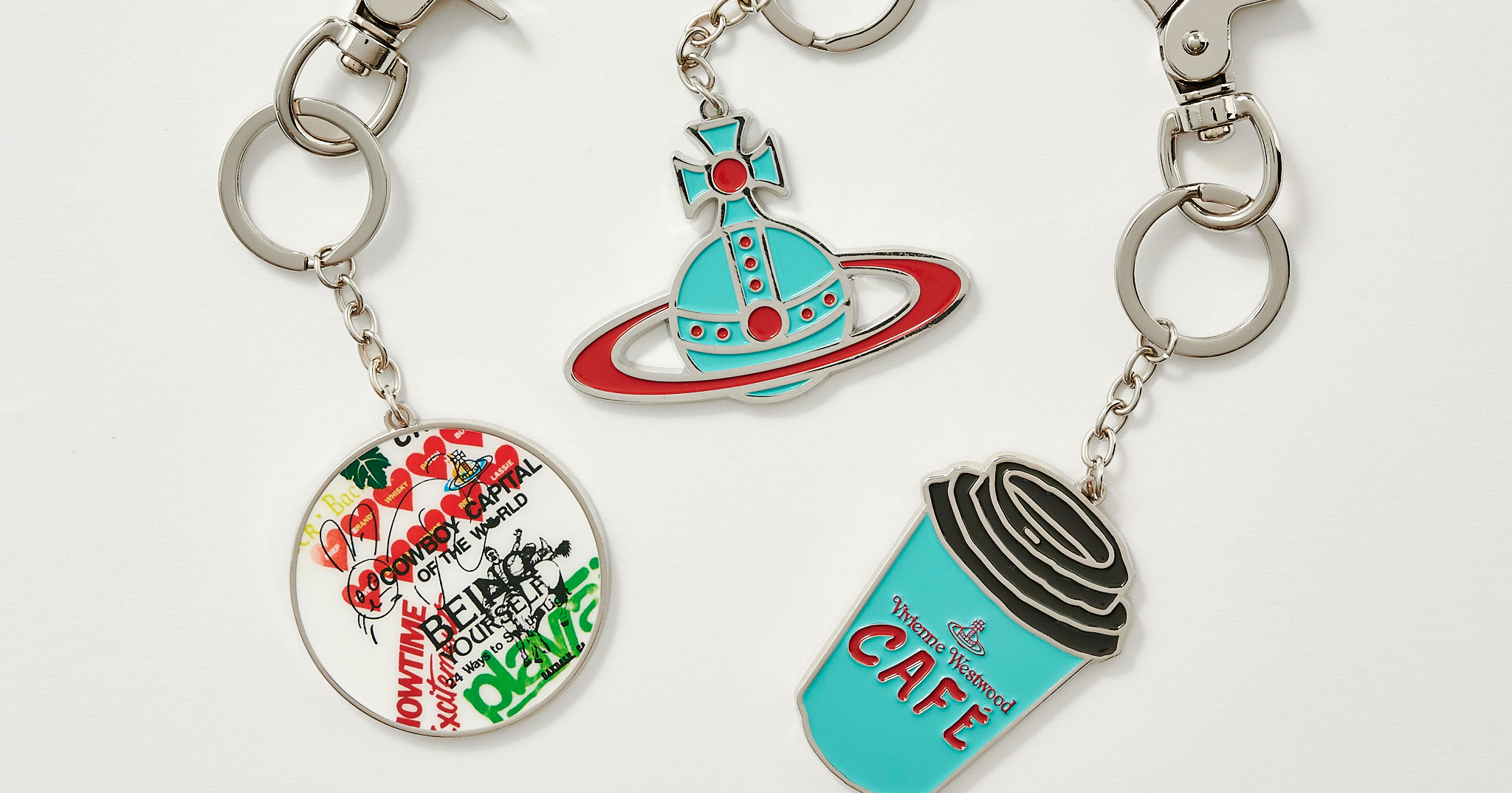 ヴィヴィアン・ウエストウッド〉初のカフェで手に入るキーリング