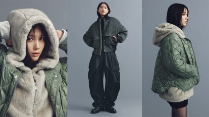 本田翼が着る〈TATRAS〉のダウン