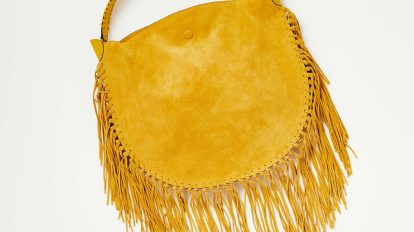 〈イザベル マラン〉のフリンジバッグ