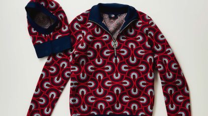 〈フサルプ〉のプルオーバーはスキー場から街までカバー