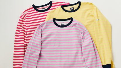 〈アニエスベー×ヘリーハンセン〉海への愛から生まれたボーダーTシ…