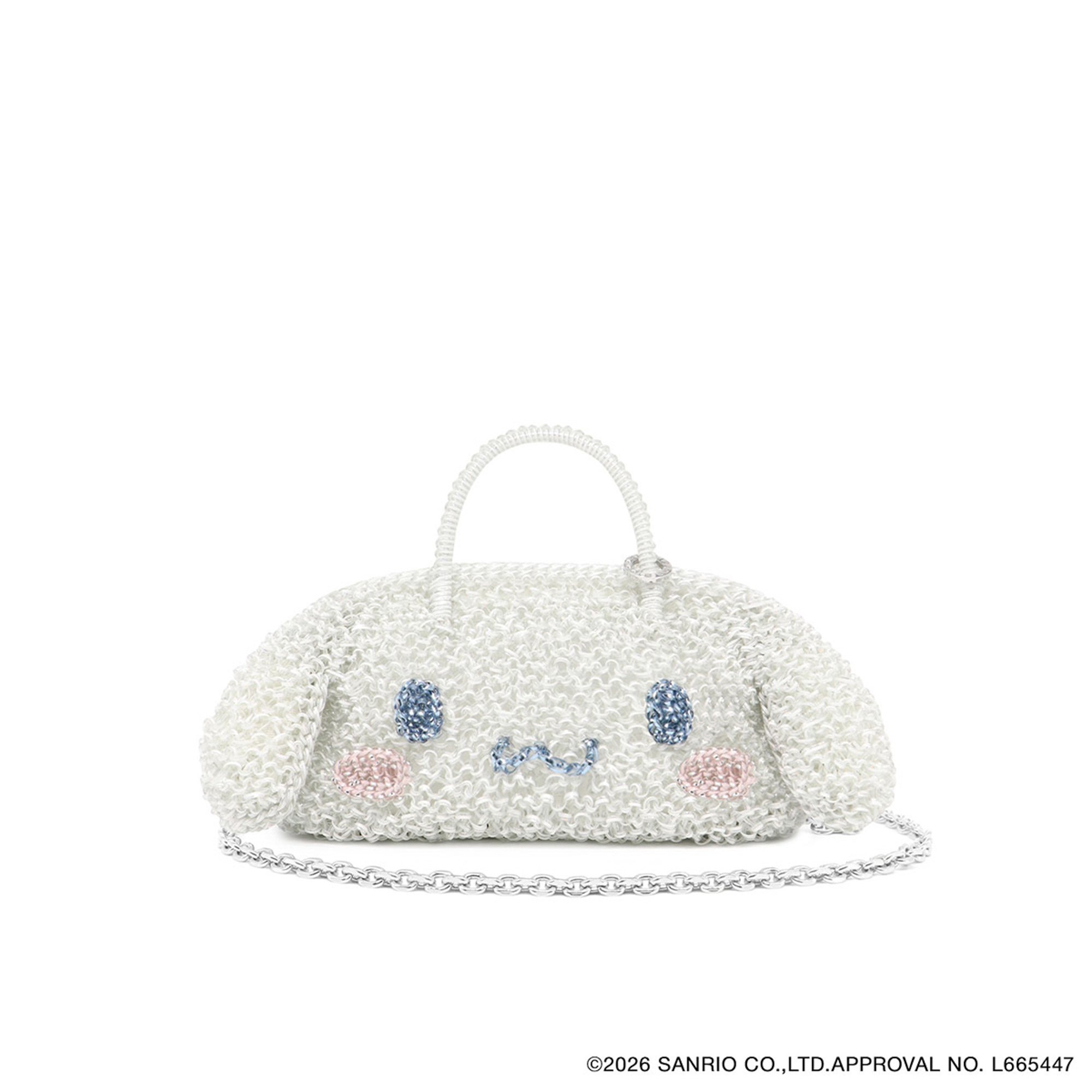 アンテプリマ〉シナモロールがワイヤーバッグになっちゃった