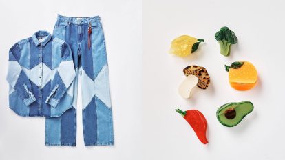 〈セザンヌ〉のデニム、〈アークテリクス〉のニット帽…etc