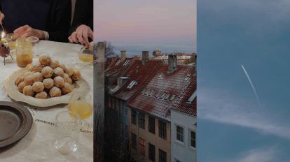 コペンハーゲン、束の間のご近所ライフ。―「ひこうきのなか」より